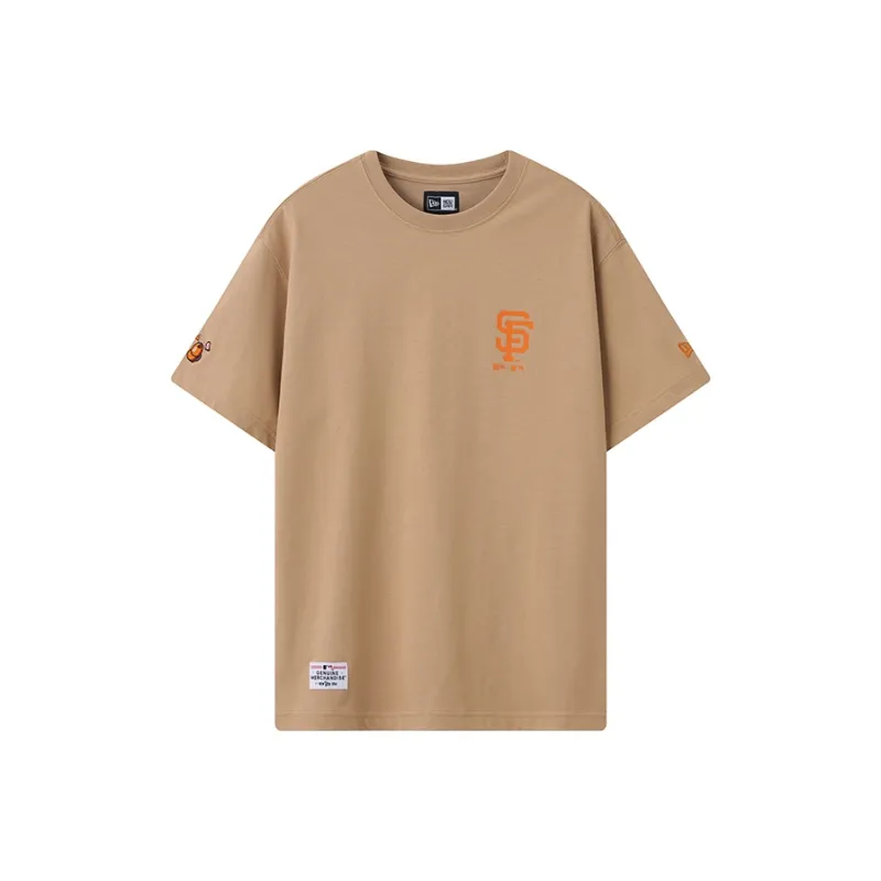 New Era T Shirts Unisex Brown-0