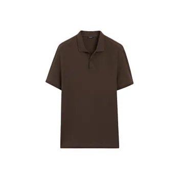 Massimo Dutti Polo Shirt Men's Tan