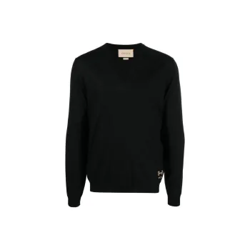 GUCCI Sweaters Men Black