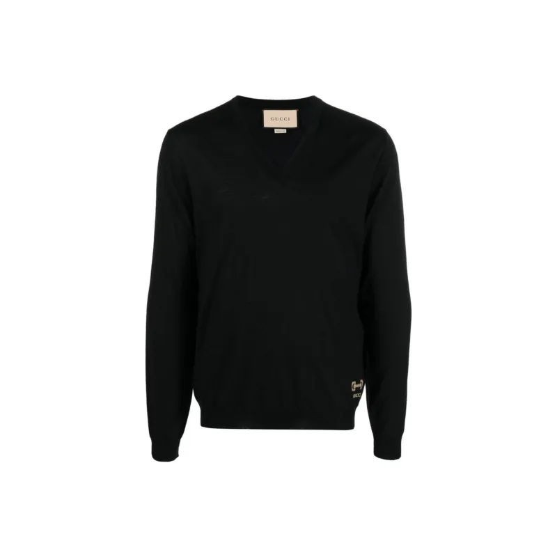 GUCCI Sweaters Men Black-0