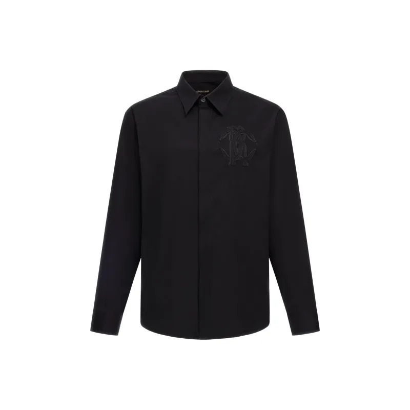 Roberto Cavalli Embroidered logo Shirt-0