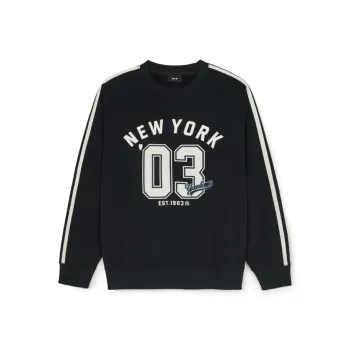 MLB New York Yankees Varsity Sportive Sweatshirt Unisex Black