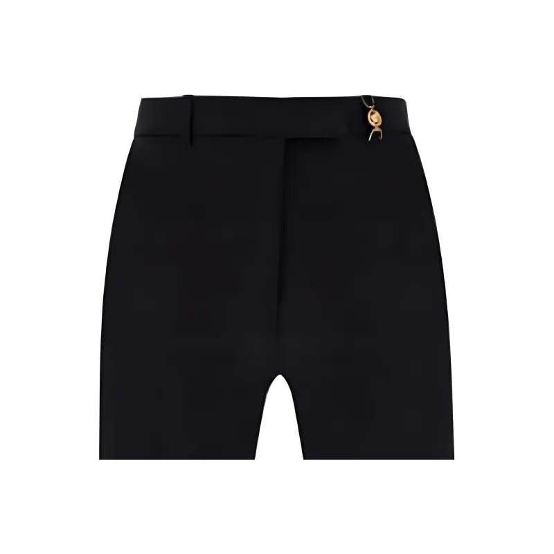 VERSACE Creased Tailored Trousers-3