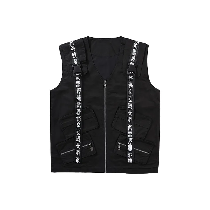 GENANX Tank Tops Unisex Black-0