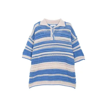 WARNING LIGHT Polo Shirt Unisex Blue