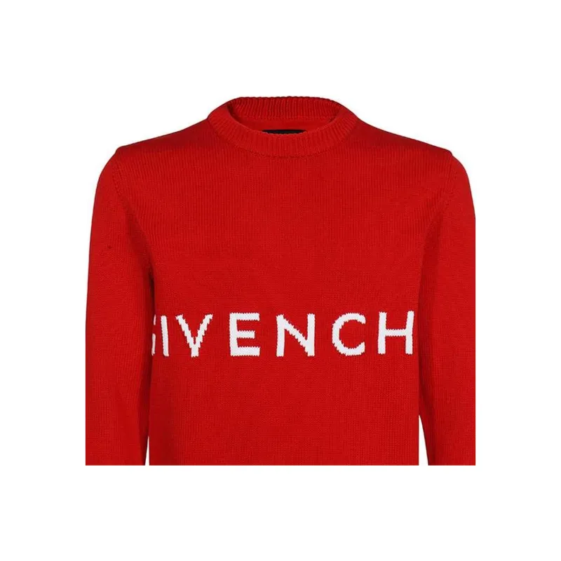 GIVENCHY SS23 Sweater Men's Red-4
