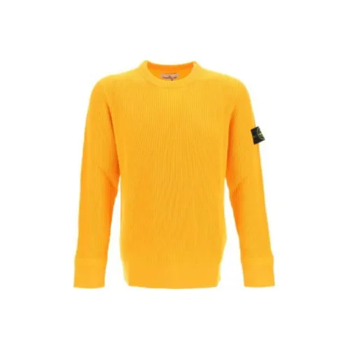 STONE ISLAND Sweaters Men Yellow
