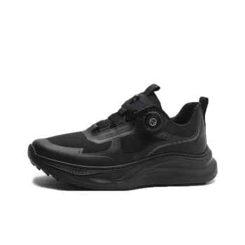 ELLE HOMME Anti Slip Wear Resistant Low Top Casual Shoes Men's Black