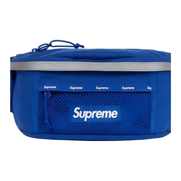 Supreme Nylon Fanny Pack Regular Unisex Blue-3