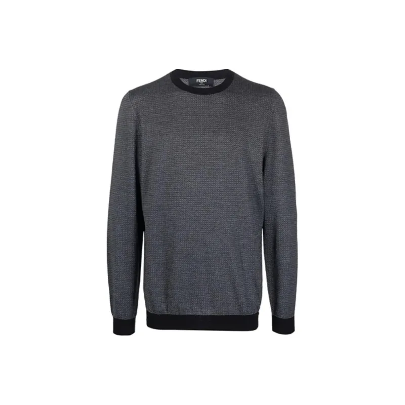 FENDI Sweaters Men Gray-0