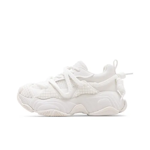 C°BANNER Cushioning Coverage Support Height Increasing Low Top Chunky Sneakers Women's