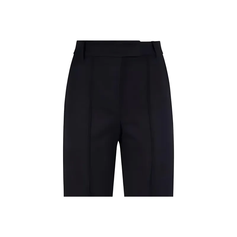 'S MAX MARA High Waist Straight Leg Pants-3