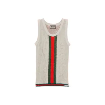 PALACE X GUCCI Web Details Knit Tank Top
