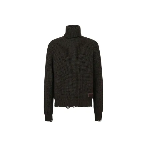 DSQUARED 2 Turtleneck Distressed Jumper