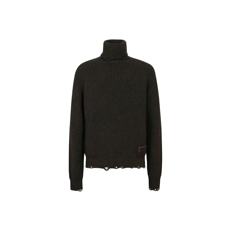 DSQUARED 2 Turtleneck Distressed Jumper-0