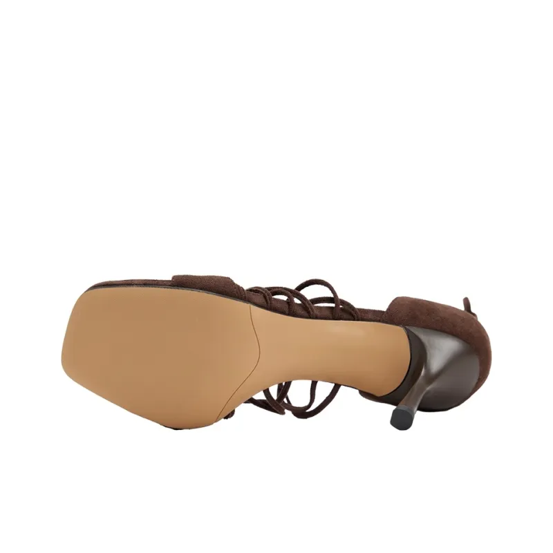 URBAN REVIVO One Strap Sandals Women's-3