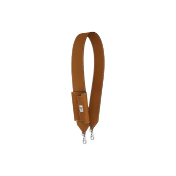 HERMES Kelly Pocket Swift With Epsom Calfskin Bag Shoulder Strap Women's Gold