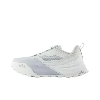 THE NORTH FACE Offtrail Anti Slip Wear Resistant Low Top Hiking Shoes Unisex Silver Gray