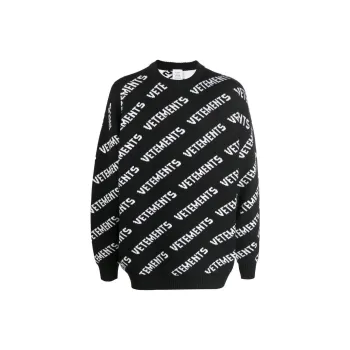 Vetements Sweaters Men Black