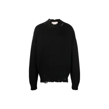MARNI Long Sleeve Crewneck Sweater