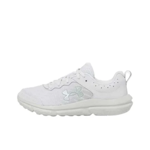 Under Armour Charged Assert 10 Low Top Running Shoes Women's White
