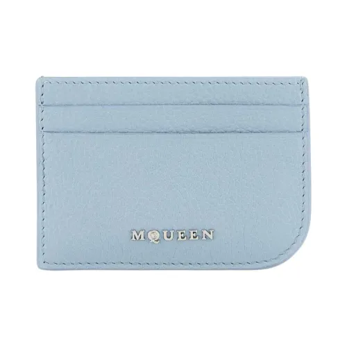 Alexander crocband Leather Card Holder Men's Light Blue
