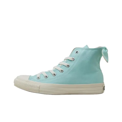 Converse All Star Anti Slip Wear Resistant High Top Canvas block Women's Light Blue