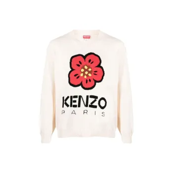 KENZO Boke Flower intarsia Crew neck Jumper