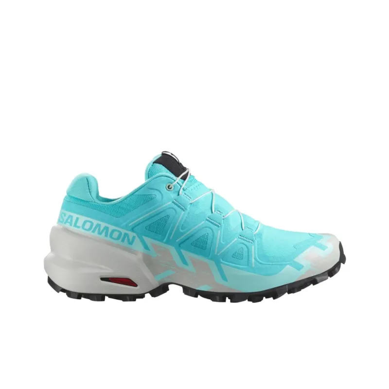 SALOMON Speedcross 6 Anti Slip Wear Resistant Low Top Casual Running Shoes Women's Cyan-1