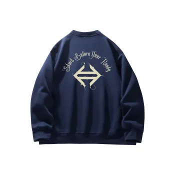 HARSIINCN Sweatshirt Unisex Royal Blue