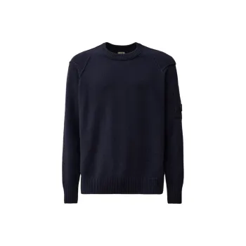 C.P.Company Lens Detailed Crewneck Jumper