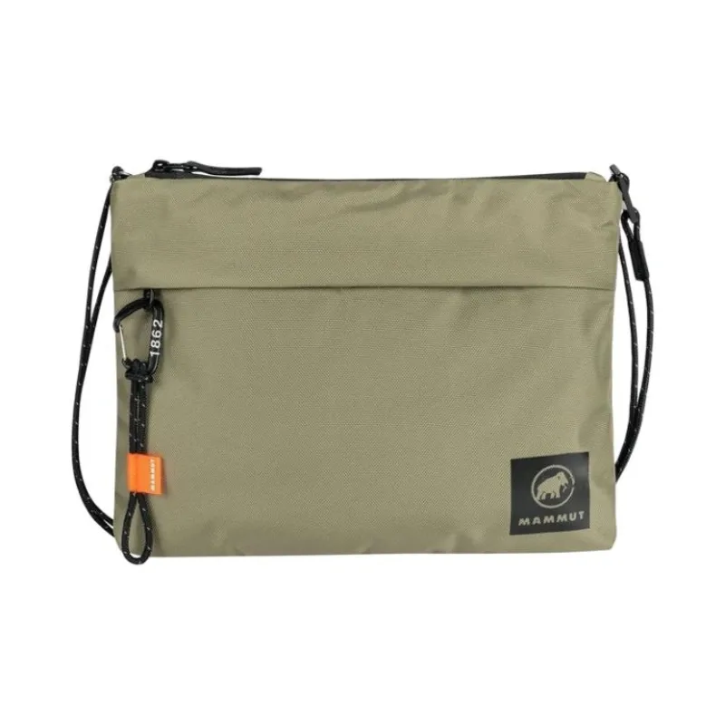 MAMMUT Nylon Crossbody Bag, Shoulder Bag Unisex Khaki Brown-0