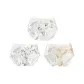 (3 Pack Independent Shopping Bag Included) Shiyue+Flowing Patterns+Floral