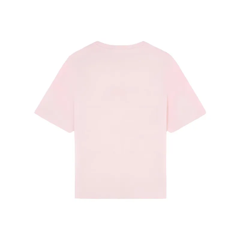 Maison Kitsune Logo Printed Crewneck T Shirt-1