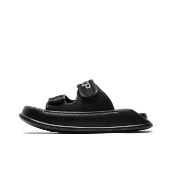ΛOLUNKΛ Abrasion Resistant Slide Slippers Men's Black