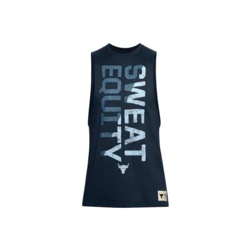 Under Armour Project Tank Tops Men's Dark Blue