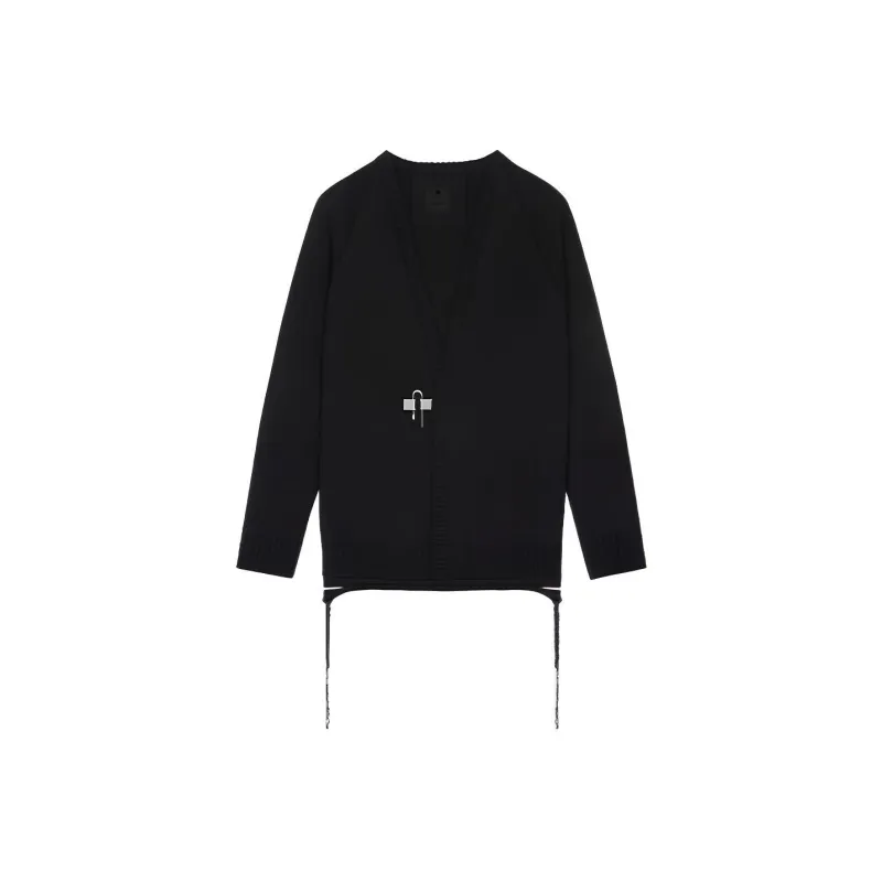 Givenchy SS22 Men Cardigan In Wool With Padlock Closing-0