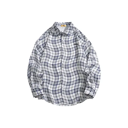 Jeep Shirts Unisex Curved Plaid