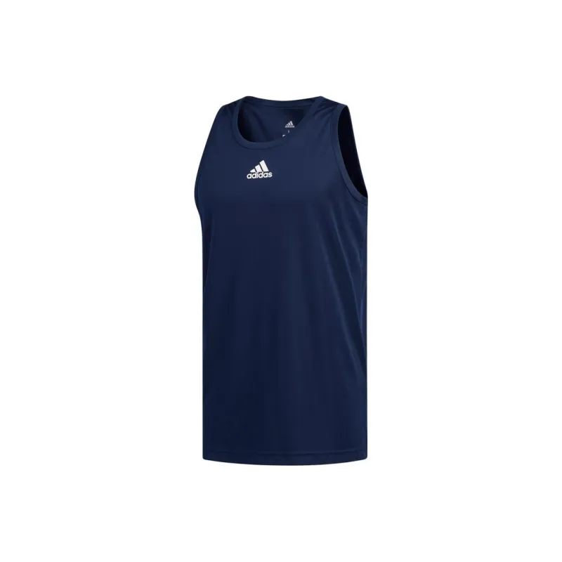 Adidas Tank Top Men's Navy Blue-0