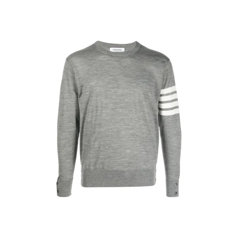 THOM BROWNE 4 Bar Crewneck Pullover-0