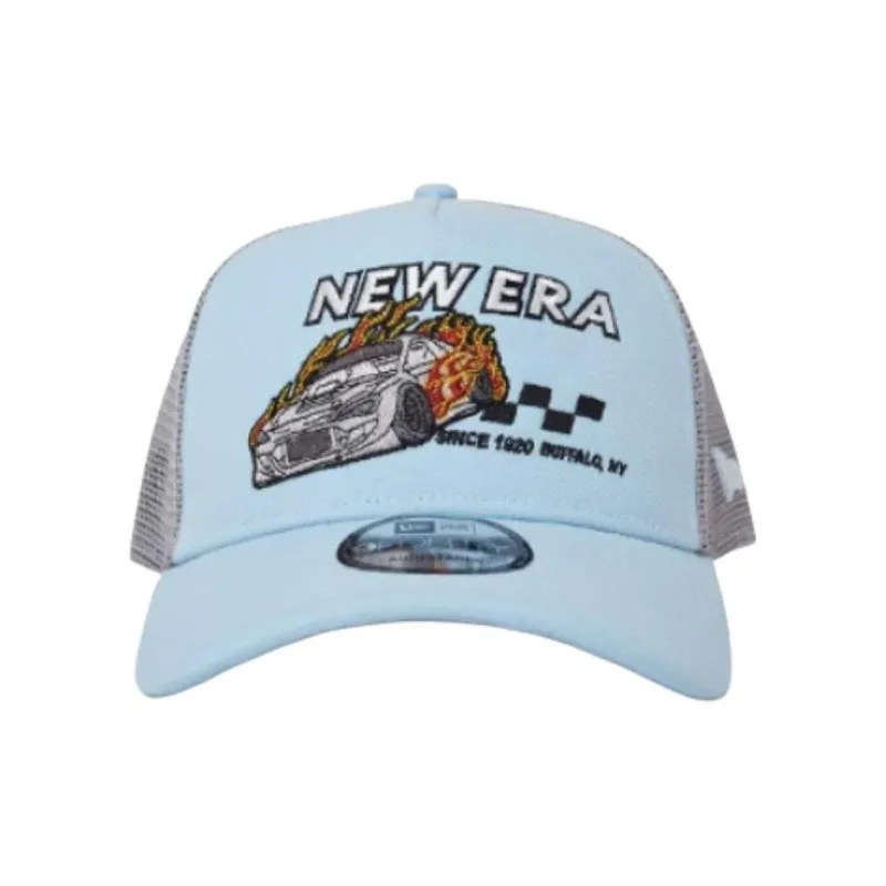 New Era Polyester Baseball Caps Unisex Blue-1