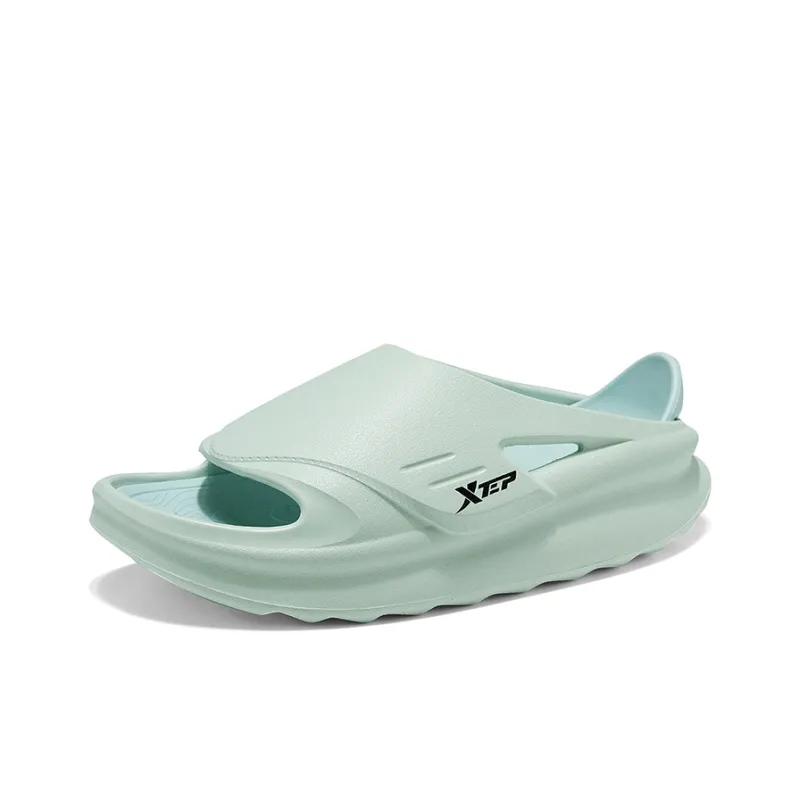XTEP EVA Cut Out Quick Dry Odor Resistant Slide Slippers Unisex-9
