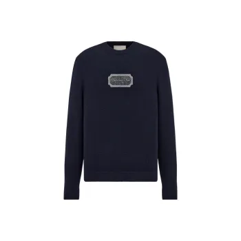 DIOR FW22 FW22 Knitwear Men's Knitwear Blue Men's Blue