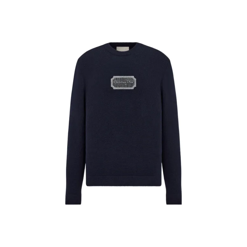 DIOR FW22 FW22 Knitwear Men's Knitwear Blue Men's Blue-0