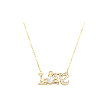 Vivienne Westwood Brass Necklaces Unisex Gold