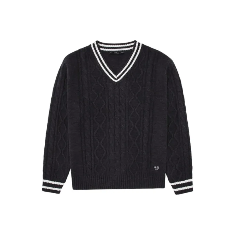 GUESS Sweaters Men DGY-Dark Gray-0