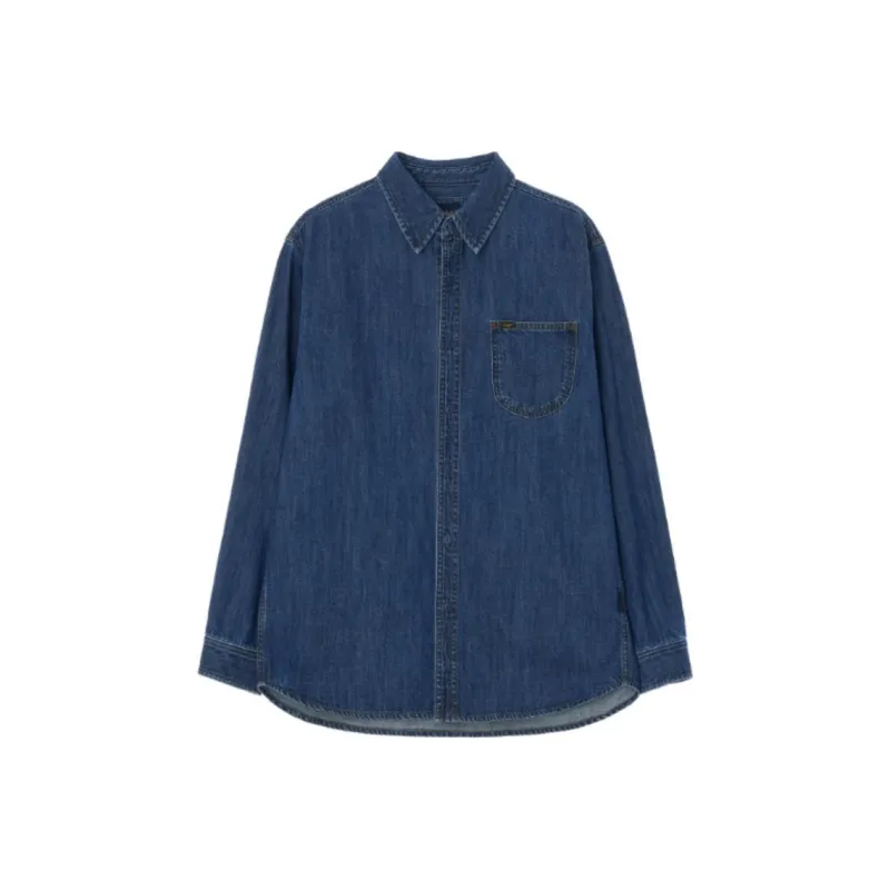 Lee Shirts Men Deep Indigo-0
