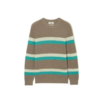 COS Sweaters Men Beige