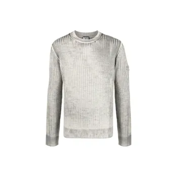 DIESEL Sweaters Men Light Gray
