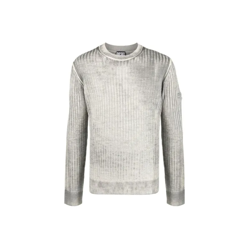 DIESEL Sweaters Men Light Gray-0